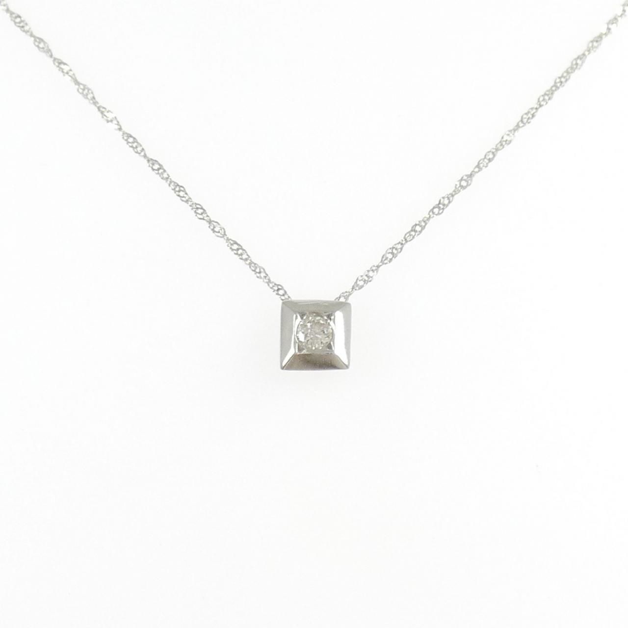 PT900/PT850 ダイヤモンド ネックレス 0.10CT