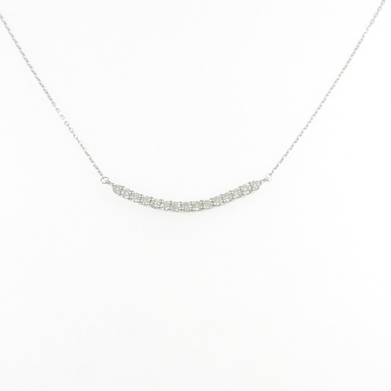 PT950/PT850 ダイヤモンド ネックレス 0.30CT