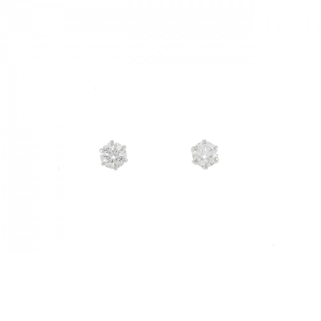 PT900 ダイヤモンド ピアス 0.508CT