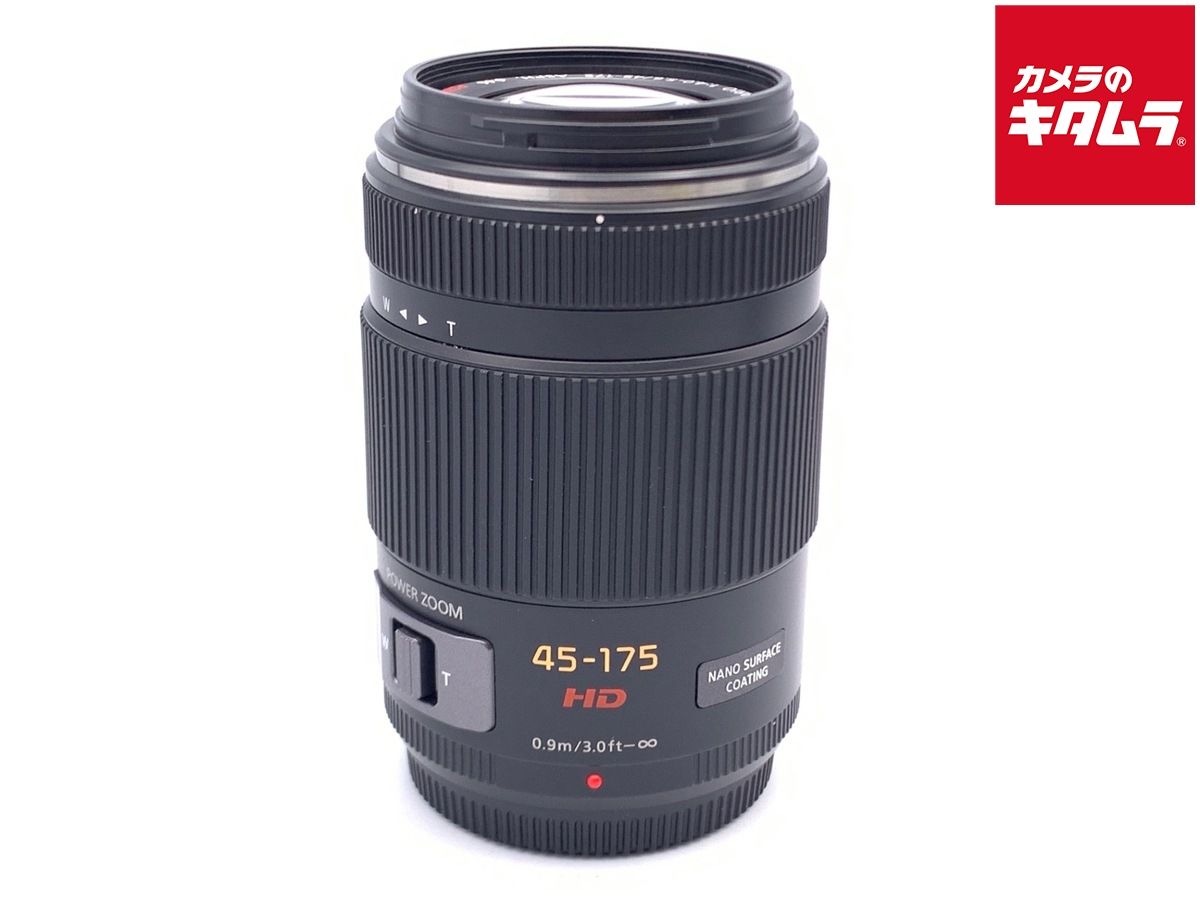 【中古】 【良品】 パナソニック LUMIX G X VARIO PZ 45-175mm/F4.0-5.6 POWER O.I.S. [H-PS45175] ブラック