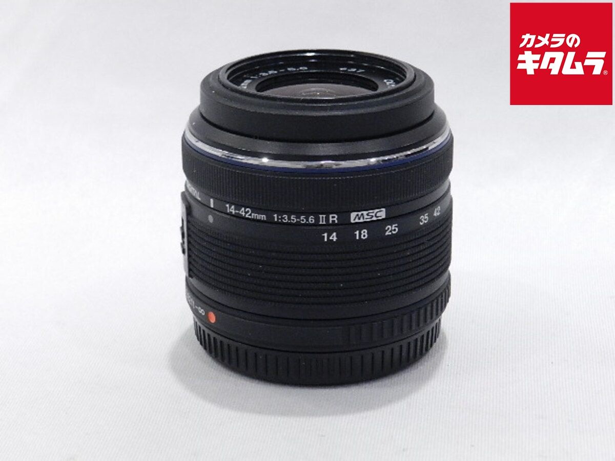【中古】 【難あり品】 オリンパス M.ZUIKO DIGITAL 14-42mm F3.5-5.6 II R ブラック