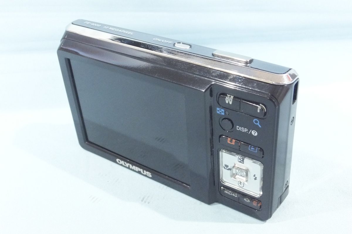 【中古】 【並品】 オリンパス FE-4000 グレー