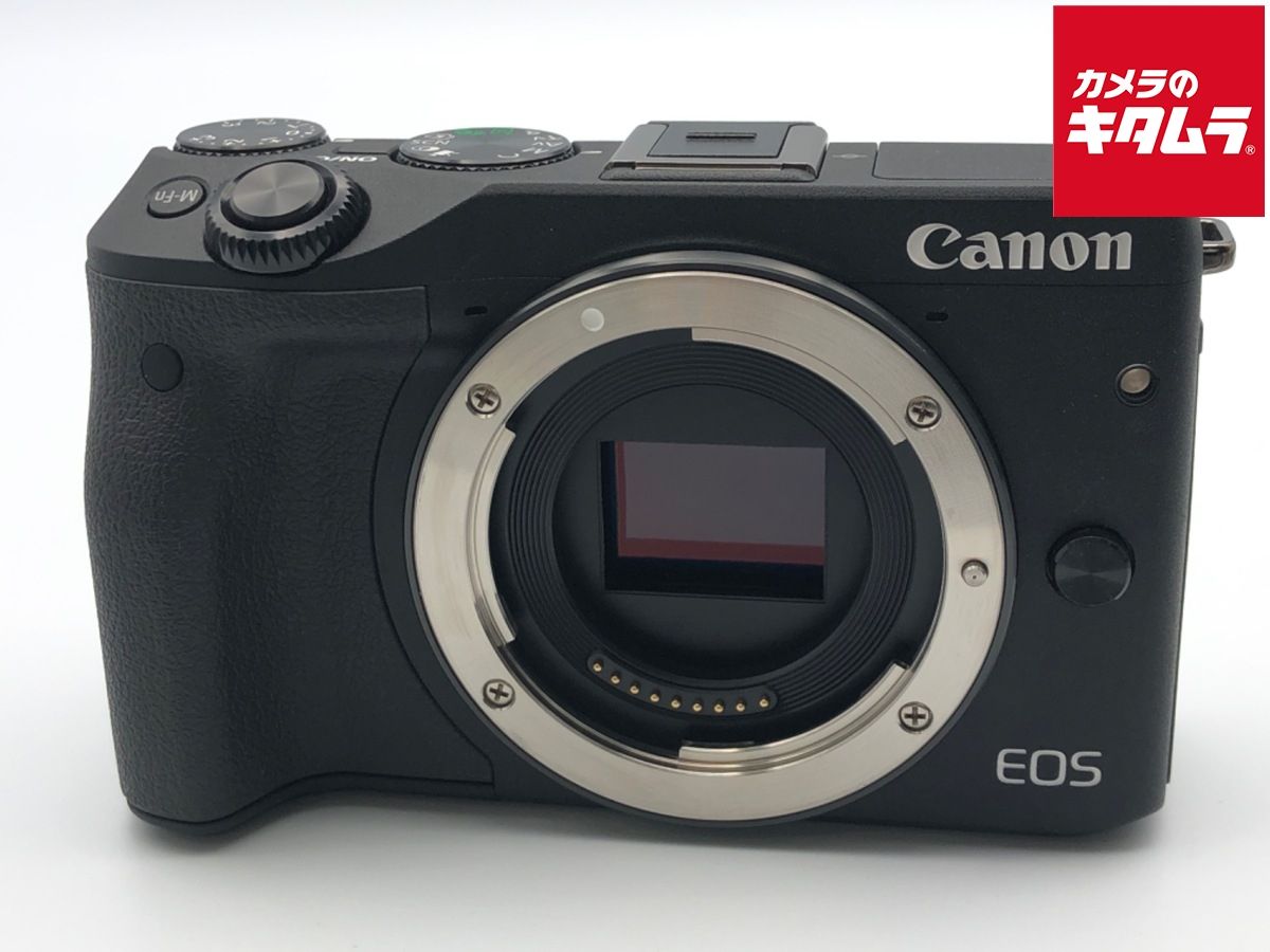 【中古】 【美品】 キヤノン EOS M3 ボディ ブラック