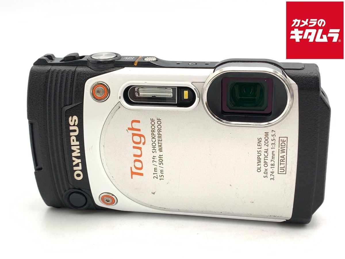 【中古】 【並品】 オリンパス STYLUS TG-860 Tough WHT ホワイト