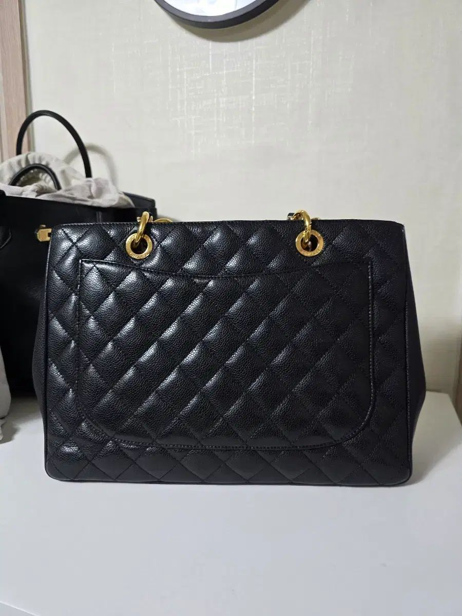 CHANEL キルティング トートバッグ ブラック
