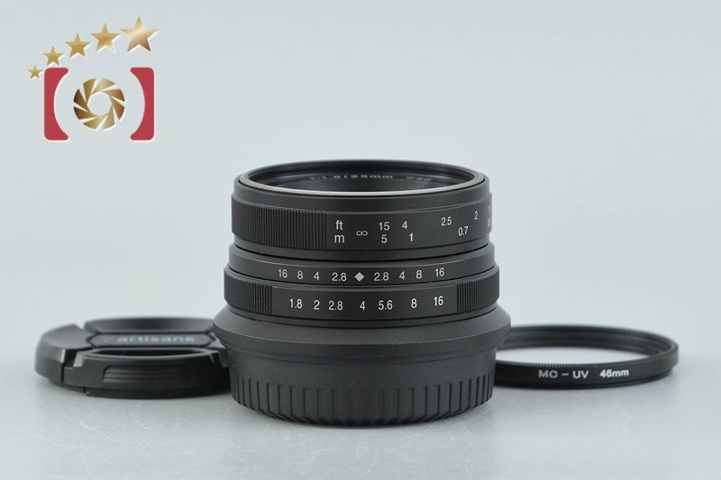【中古】7Artisans 七工匠 HD.MC 25mm f/1.8 富士フイルム Xマウント用