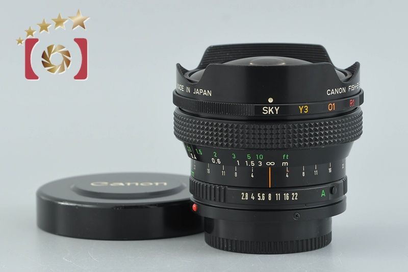 【中古】Canon キヤノン New FD FISH-EYE 15mm f/2.8