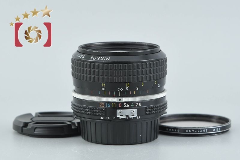 【中古】Nikon ニコン Ai NIKKOR 28mm f/2.8