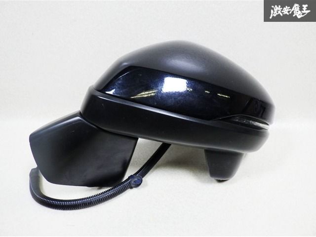 ☆動作OK☆ HONDA ホンダ 純正 DG5 WR-V ドアミラー サイドミラー 左 左側 助手席側 ブラック 黒 7P 7ピン 激安魔王 棚
