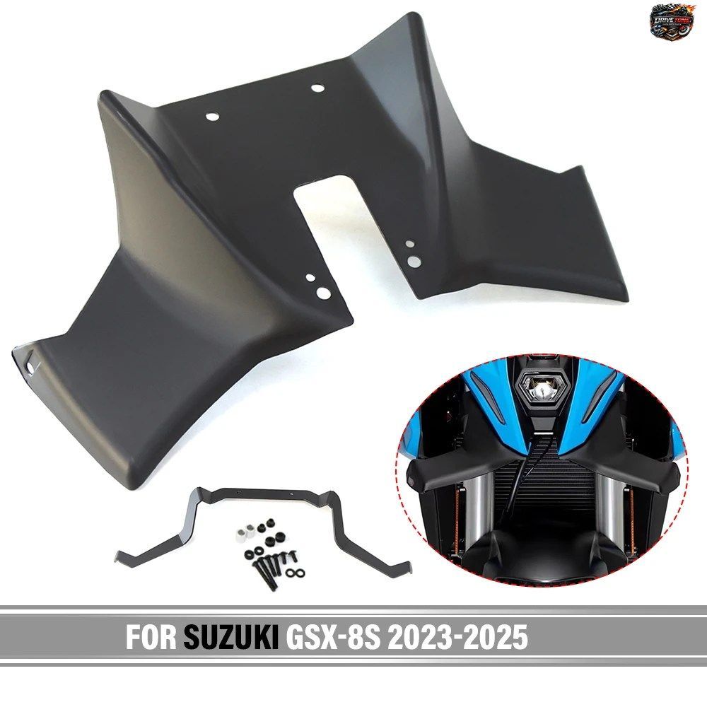 SUZUKI GSX-8S GSX8S GSX 8S 2023 - 2025 モーターサイクル用 GSX 8S ネイキッド フロントスポイラー ウィングレット エアロダイナミック