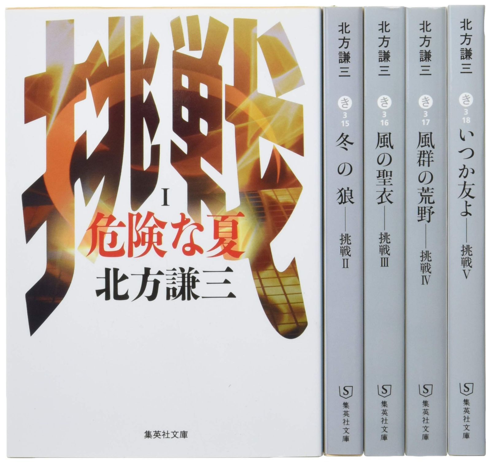 北方謙三 挑戦シリーズ全5巻セット (集英社文庫)