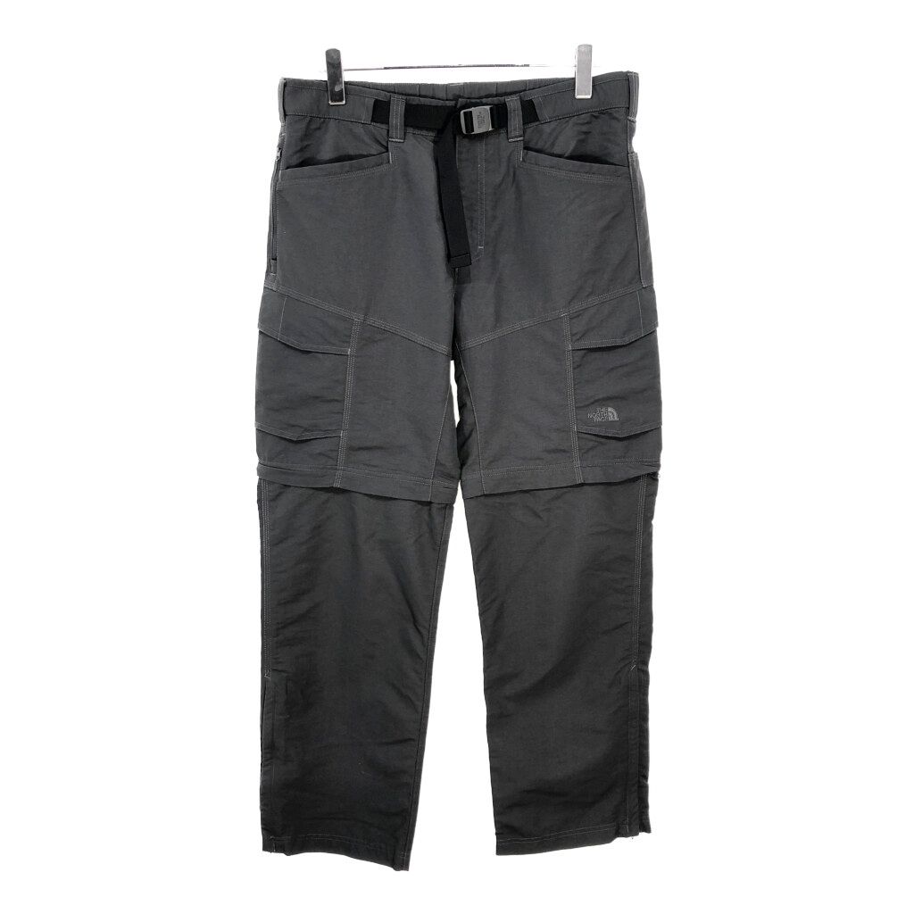THE NORTH FACE ノースフェイス デタッチャブルパンツ アウトドア グレー(メンズ L)中古 古着 V5180