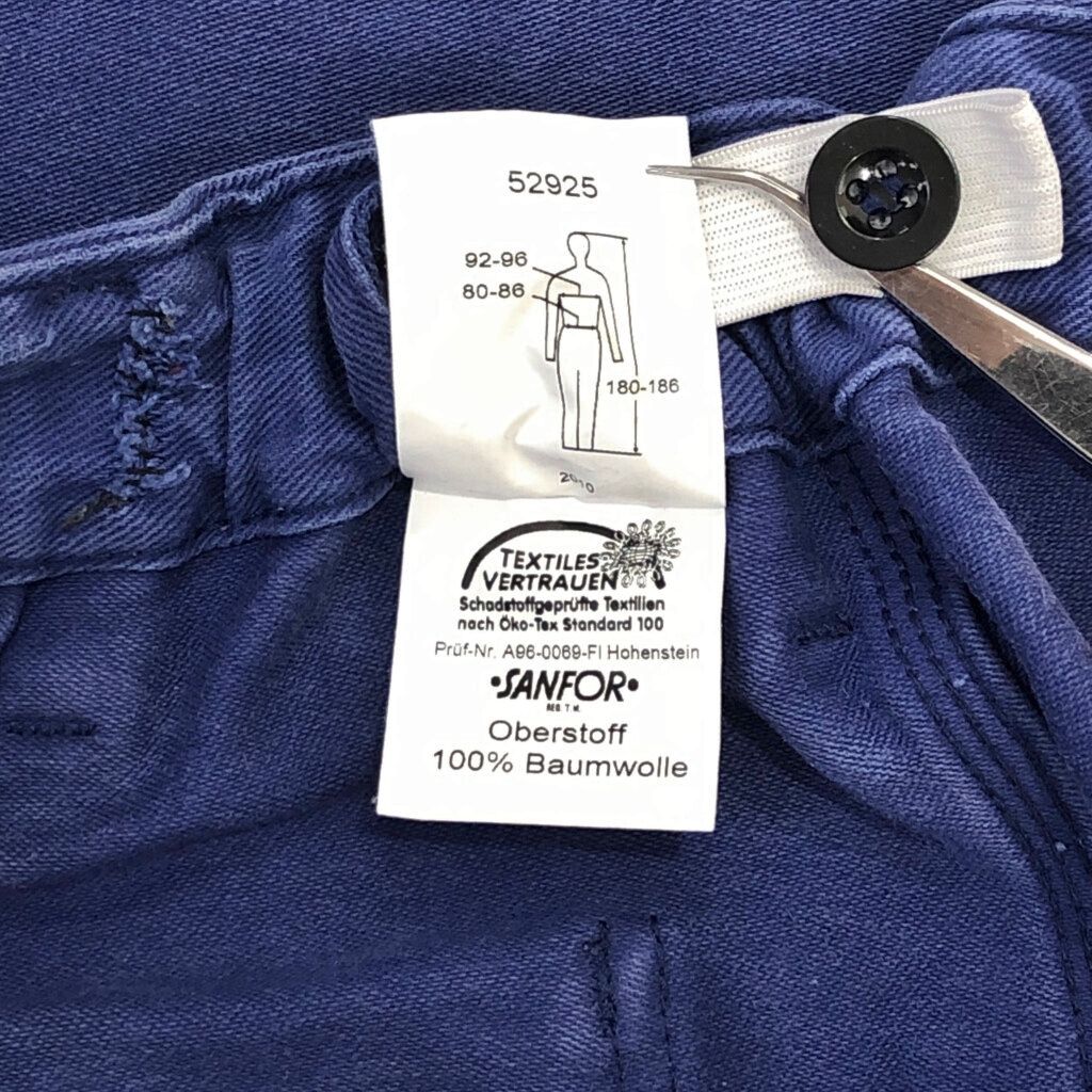 SANFOR rofa モールスキン パンツ ユーロ ネイビー(メンズ 94)中古