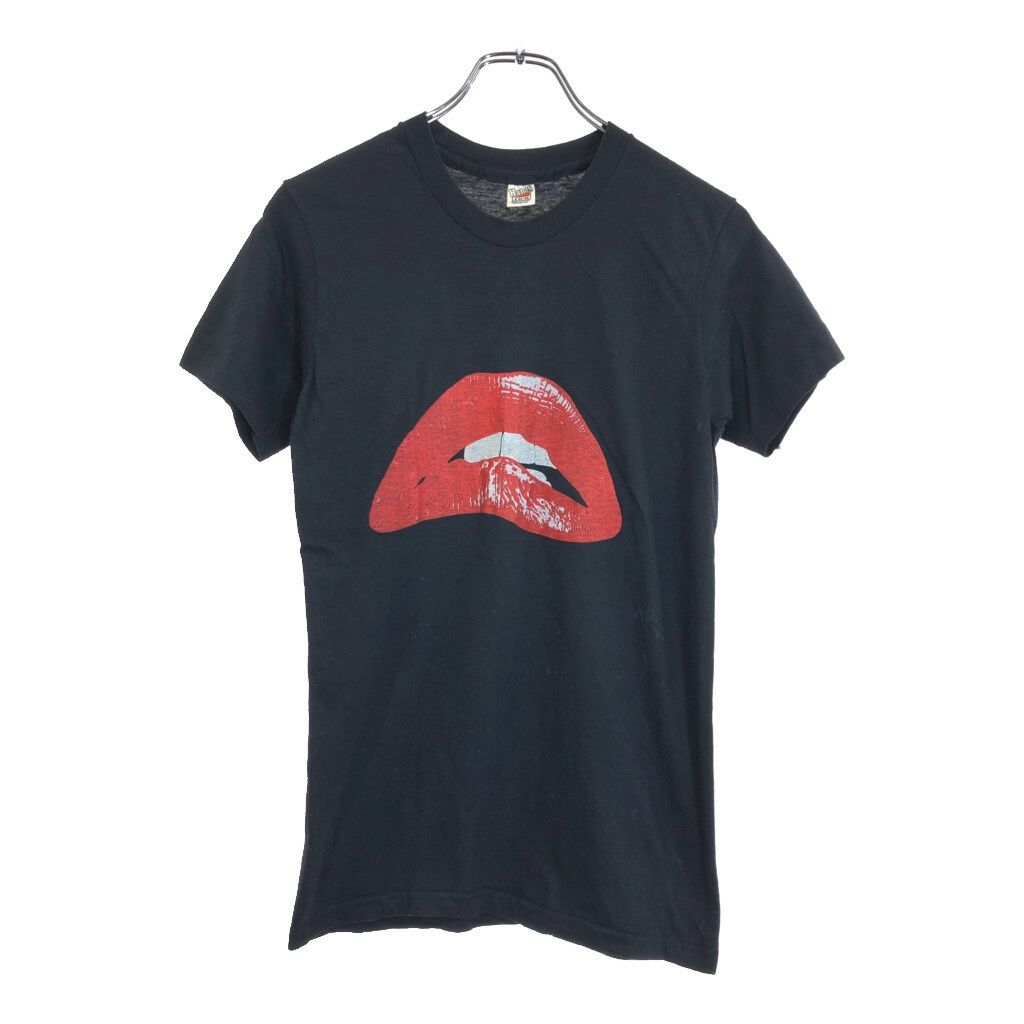 70年代 USA製 THE ROCKY HORROR PICTURE SHOW Ｔシャツ ヴィンテージ ムービー ブラック(メンズ S)中古 古着 U5811