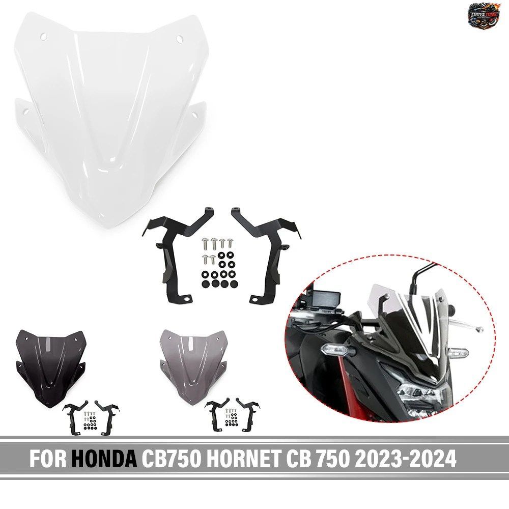 ホンダ CB750 ホーネット 2023 2024 用モーターサイクルアクセサリー スポーツウインドスクリーン アクリル製フロントウインドシールド バ