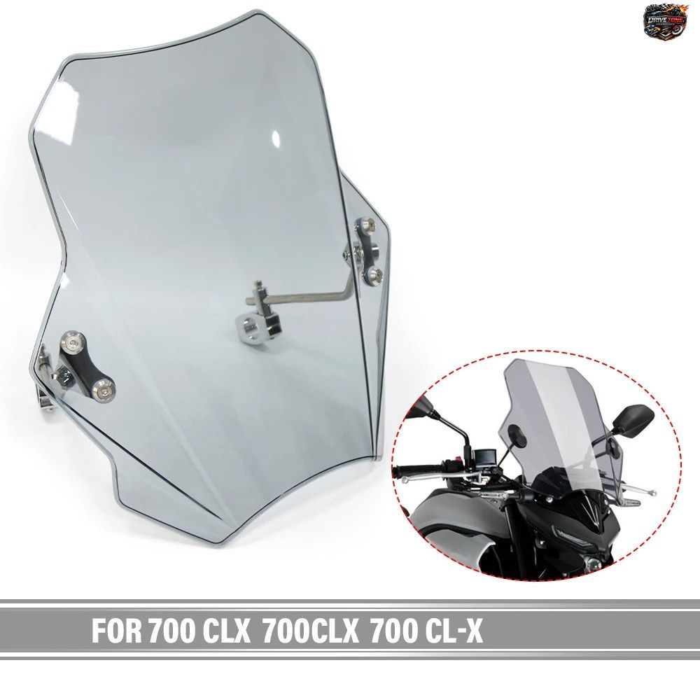700 CLX 700CLX 700 CL-X 用汎用オートバイ用ウインドスクリーン、ウインドシールドカバー、スクリーン、スモークレンズ、オートバイ用ディ