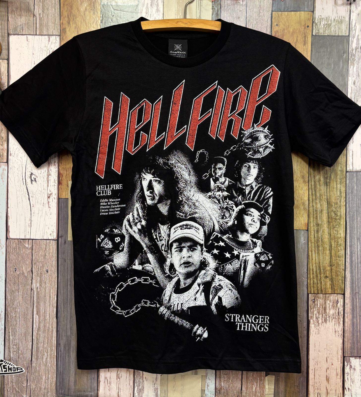 新品ダスティン☆エディ【STRANGER THINGS】Tシャツ☆KRAFT