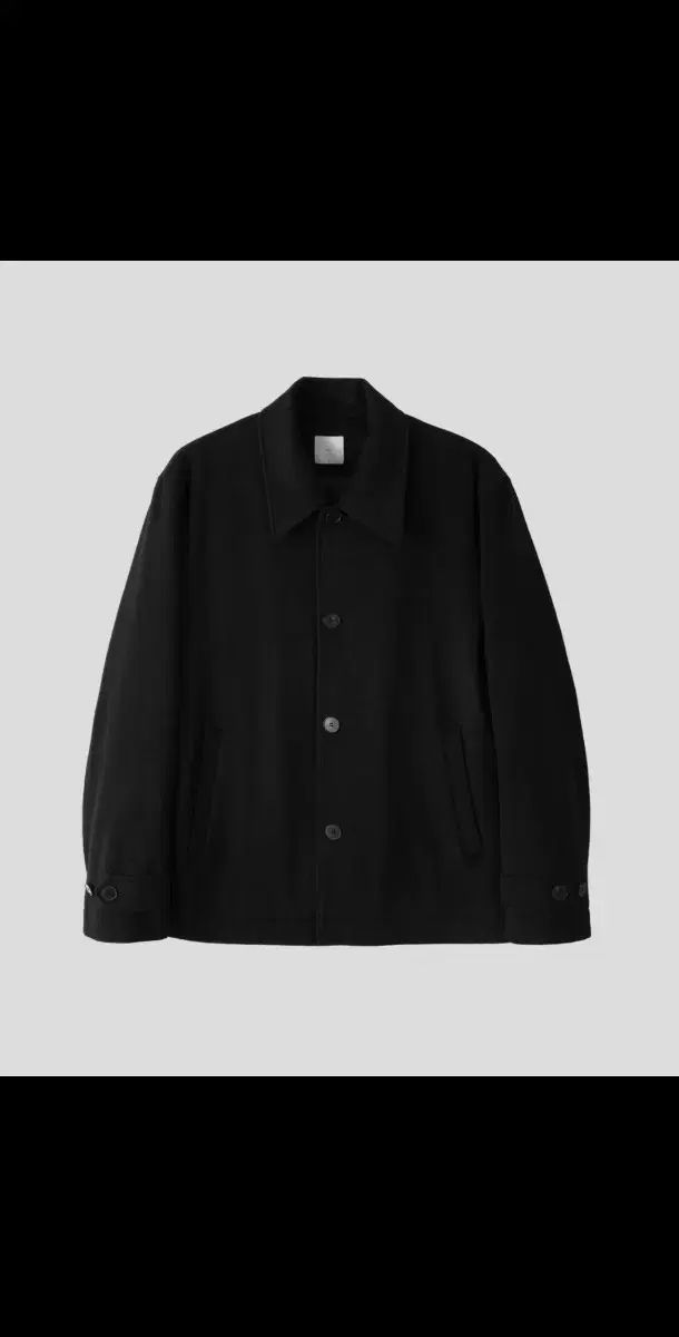 アセプ (asp) カシミア ウール パデッド カコート - ブラック