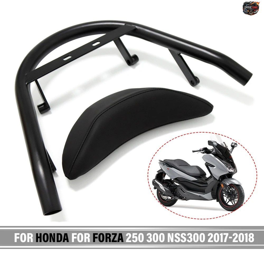 ホンダ FORZA 250 300 NSS300 2017-2018 オートバイ用パッセンジャーリアシートバックレストパッセンジャークッションホルダーシートハンド