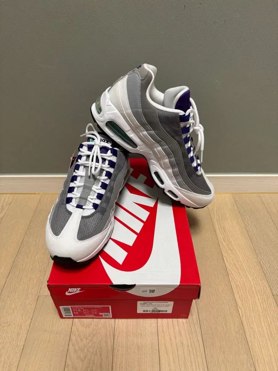 新品 NIKE ナイキ マックス95 パープル メッシュ サイズ 285 14万5千円で出品