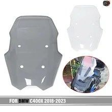 BMW C400X C400 X 2018-2023 オートバイ用ウインドシールド ウインドスクリーン 透明ウインドシールド デフレクター 防爆保護