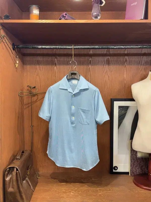 ピナモレ プルオーバー オープンカラー Tシャツ 100