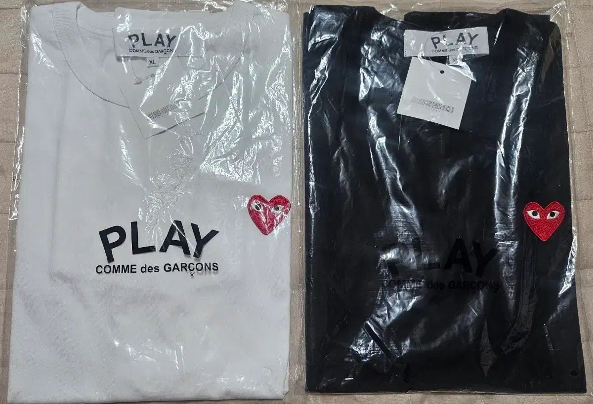 新商品 コム・デ・ギャルソン 半袖Tシャツ 2種 XL
