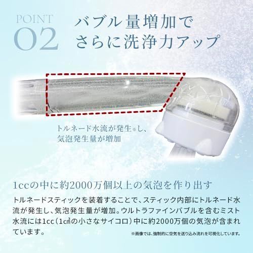 【公式ストア】Mirable(ミラブル) トルネードスティック ミラブルシリーズ交換用 塩素低減 ウルトラファインブル バブル量増幅 (4, 4本入り)t 4518d4f0 【公式ストア】Mirable(ミラブル) トルネードスティック ミラブルシリーズ交換用 塩素低減 ウルトラファインブル バブル量増幅 (4, 4本入り)t 4518d4f0