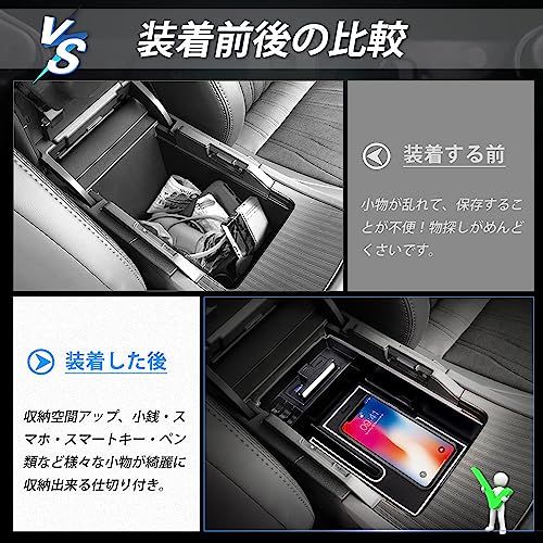 R◆Auto Spec トヨタ ハリアー 80系 に適合 内蔵型コンソールボックス Harrier R2.06?現行 MXUA8# AXUH8# 2ポートUSB充電付き 車内収納ボックス 3Dトレイ 小物入れ 車種専用設計 内装 パーツ 滑り e833c90b R◆Auto Spec トヨタ ハリアー 80系 に適合 内蔵型コンソールボックス Harrier R2.06?現行 MXUA8# AXUH8# 2ポートUSB充電付き 車内収納ボックス 3Dトレイ 小物入れ 車種専用設計 内装 パーツ 滑り e833c90b
