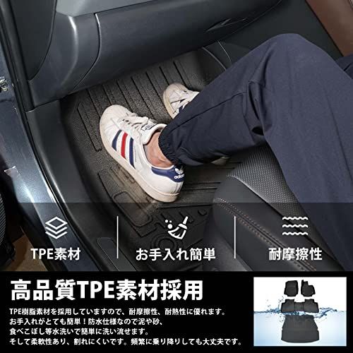 R◆Jiooy トヨタ 新型ハリアー 80系 フロアマット+ラゲッジマット 4点セット HARRIER 80 3D立体カーマット 防水 TPE素材 トランクマット 縁高 滑り防止 耐汚れ カスタムパーツ 車種専用設計(トヨタ ハリアー80系, 708b34e9 R◆Jiooy トヨタ 新型ハリアー 80系 フロアマット+ラゲッジマット 4点セット HARRIER 80 3D立体カーマット 防水 TPE素材 トランクマット 縁高 滑り防止 耐汚れ カスタムパーツ 車種専用設計(トヨタ ハリアー80系, 708b34e9