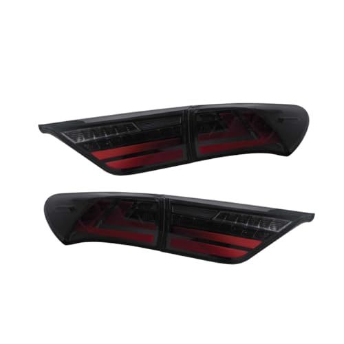 R◆VALENTI ヴァレンティ ジュエルLEDテールランプREVO トヨタ 60系 ハリアー ライトスモーク/グロスブラック/レッド TT60HAR-SGR-1 2a0fd47e
