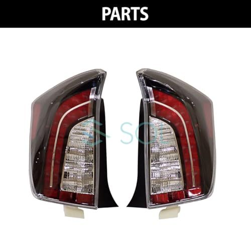 R◆プリウス ZVW30 30系 後期 USルック テール ランプ インナー ブラック 左右セット 新品 全灯化 北米仕様 6f91a735