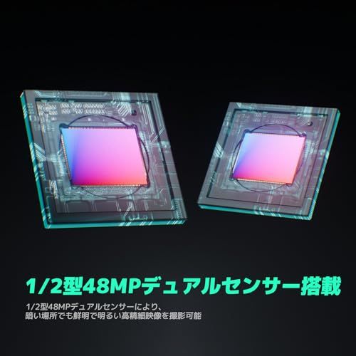 AKASO 360 360度カメラ アクションカメラ 64GB SDカード付き-5.7K360度動画 72MP360度写真 新型1/2インチ48MPセンサー 360度水平維持 360° スーパースムース 安定化機能 AI編集 見えない自撮り棒 96d5b06b