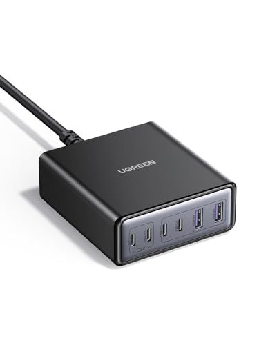 UGREEN 100W GaN 卓上急速充電器 (4*USB-C+2*USB-A) コンパクト【PSE技術基準適合/PD3.0/QC4.0/PPS対応】 複数台同時充電 iPhone17/16/15/14/13/Xperia/Pixel Pr 71dbd8ae