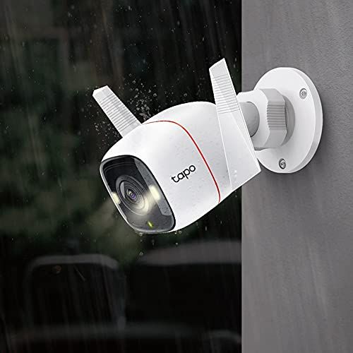 TP-Link WiFi ネットワークカメラ 屋外カメラ 防犯カメラ 2K QHD 照明 ライト 搭載 3年保証 音声通話可能 3年保証 Tapo C320WSma 47d7d751