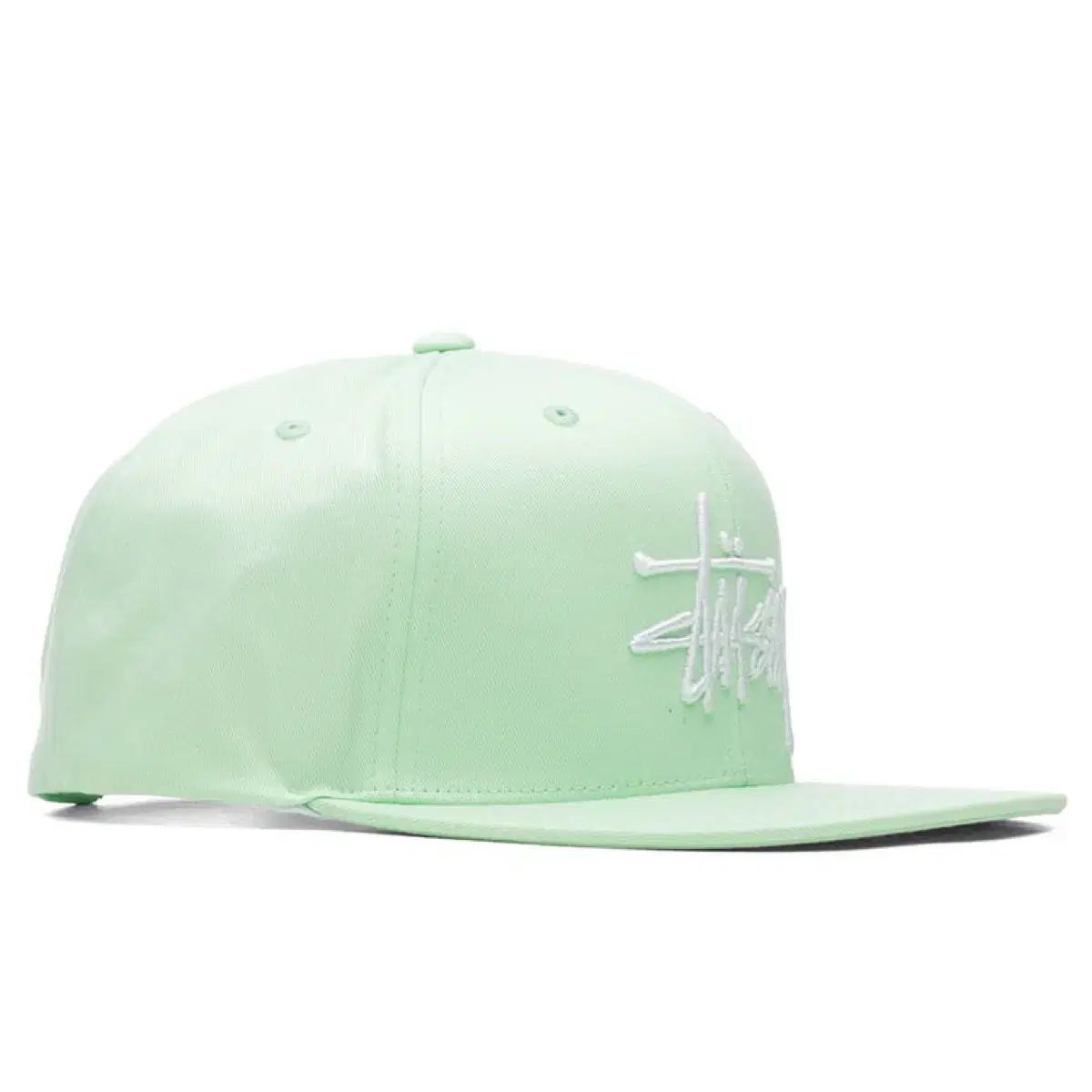 新品_ STUSSY ステューシー スナップバック 帽子 ウール mint