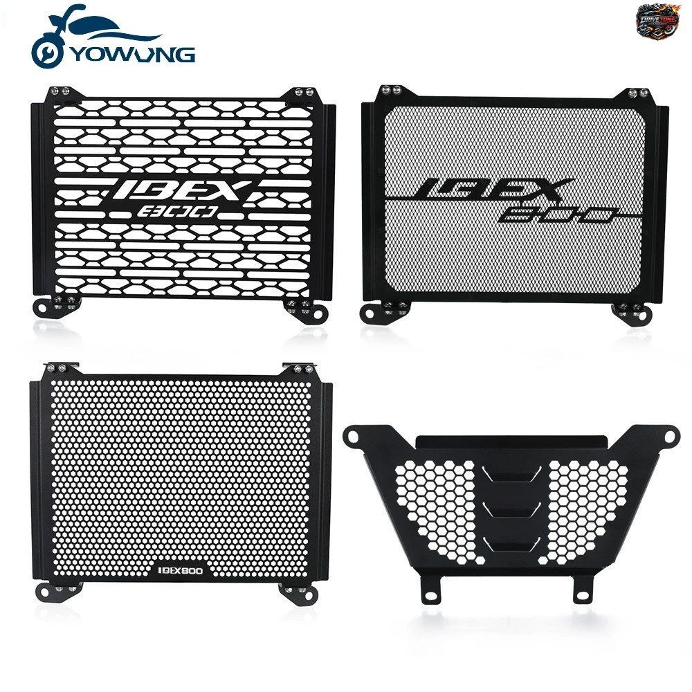 CFMOTO 800MT MT800 2021 - 2025 用モーターサイクルラジエーターガードエンジンカバーファンプロテクションIBEX800 Sエンジンスキッドプレ