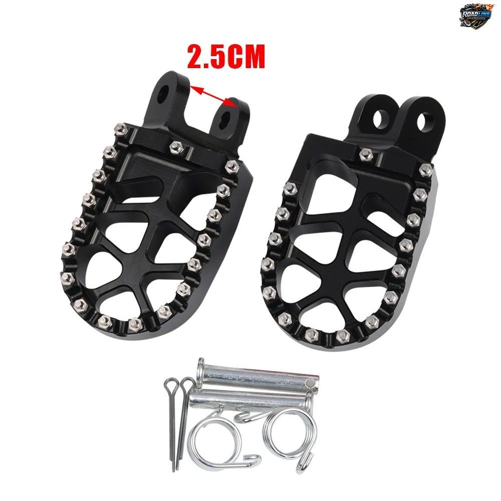 オートバイ用アクセサリー フットレスト フットペグ ペダルプレート ホンダ XRV750 RD07A XRV 750 RD07 A XRV650 XRV 650 1990 パーツ