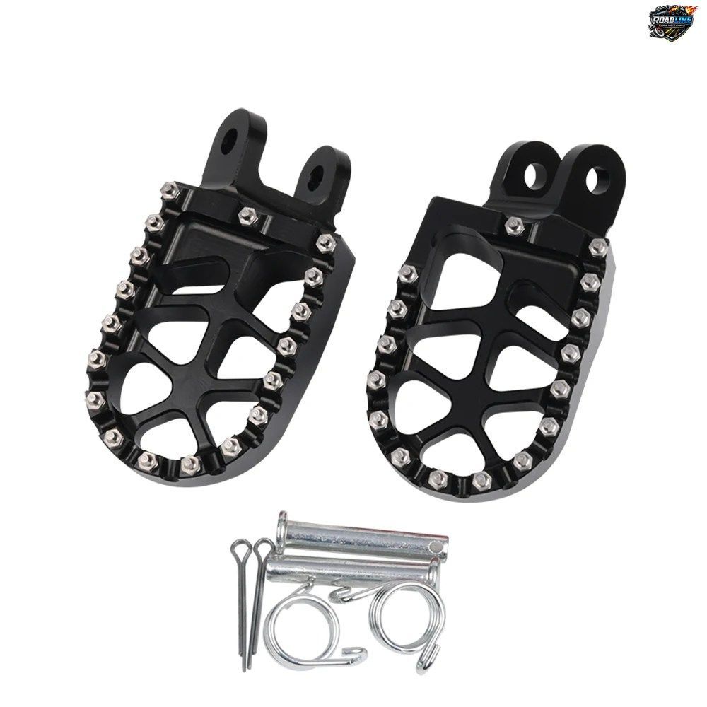 オートバイ用アクセサリー フットレスト フットペグ ペダルプレート ホンダ XRV750 RD07A XRV 750 RD07 A XRV650 XRV 650 1990 パーツ