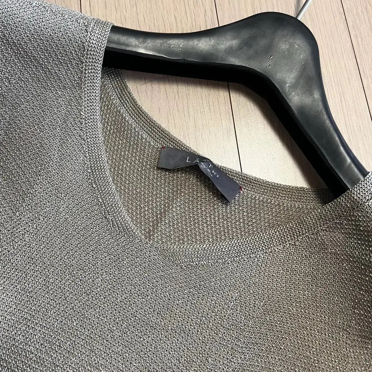 ハンサム LATT by T ホールガーメント グリッターリング ニット 半袖5分 レディース 夏 サマー ミント グレー ハンサム LATT by T ホールガーメント グリッターリング ニット 半袖5分 レディース 夏 サマー ミント グレー