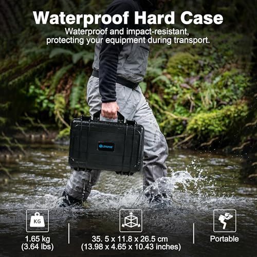 Lekufee 防水ハードキャリングケース DJI Neo 2、Fly More コンボ、DJI RC 2/RC N3、バッテリー(5個)、充電ハブ、その他のアクセサリー(ケースのみ)用/ 3cf448a5 Lekufee 防水ハードキャリングケース DJI Neo 2、Fly More コンボ、DJI RC 2/RC N3、バッテリー(5個)、充電ハブ、その他のアクセサリー(ケースのみ)用/ 3cf448a5