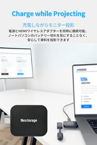 【DGPモバイルアワード2026/2025「技術/企画特別賞」獲得】 Nextorage PDPアダプター PC・スマホを充電しながら4K動画をポータブルSSDへ録画可能 スマホの充電と映像・画像の転送を同時に行える AR スマートグラスも対 876799af