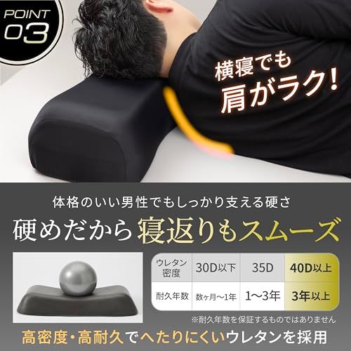 GOKUMIN 枕 まくら 高め 硬め 低反発 首が痛くなりにくい 高さ調整 日本企業 仰向け 横向き寝 首フィット 人間工学カーブ設計 竹炭配合 通気設計 極上低反発枕 快眠 安眠枕 硬い枕 高級化粧箱 (ハードタイプ, ブラック) G-K c02f5c96 GOKUMIN 枕 まくら 高め 硬め 低反発 首が痛くなりにくい 高さ調整 日本企業 仰向け 横向き寝 首フィット 人間工学カーブ設計 竹炭配合 通気設計 極上低反発枕 快眠 安眠枕 硬い枕 高級化粧箱 (ハードタイプ, ブラック) G-K c02f5c96