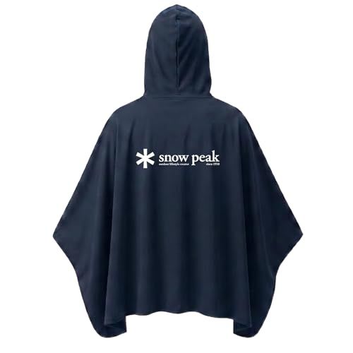スノーピーク(snow peak)Peak Shade ET-26SU009 気過冷却 ポンチョ アウター キャンプ アウトドア メンズ レディース GREIGE/NAVY ワンサイズe 69e8f869