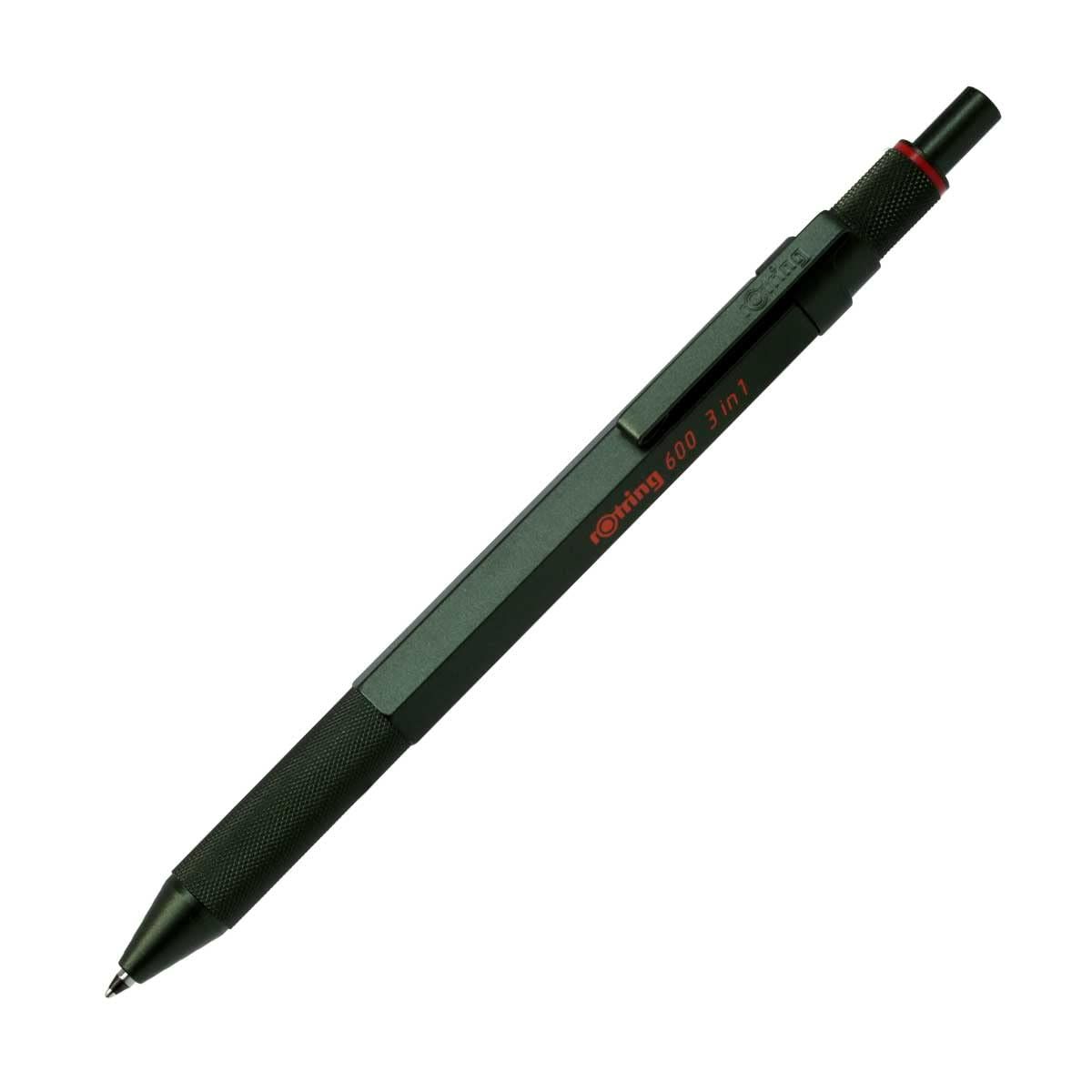 ロットリング６００ ３イン１カモフラージュグリーンｍａ