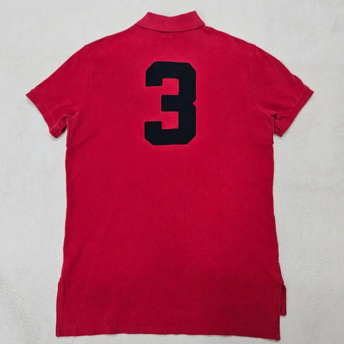 POLO RALPH LAUREN ビックポニー レッド PK 半袖 カラーTシャツ