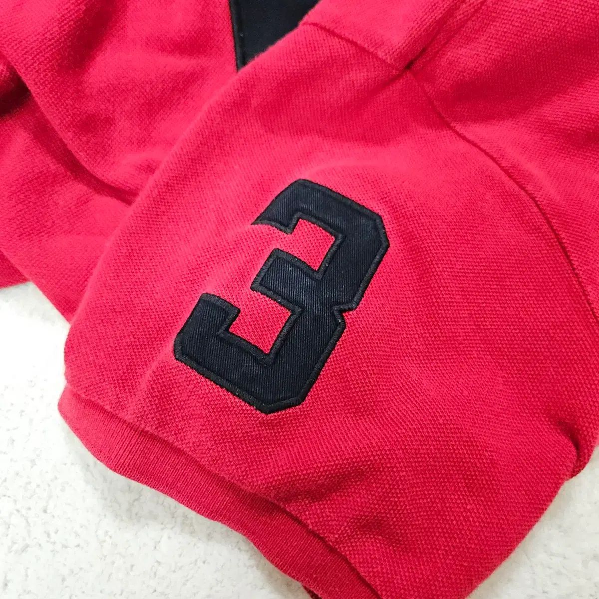 POLO RALPH LAUREN ビックポニー レッド PK 半袖 カラーTシャツ