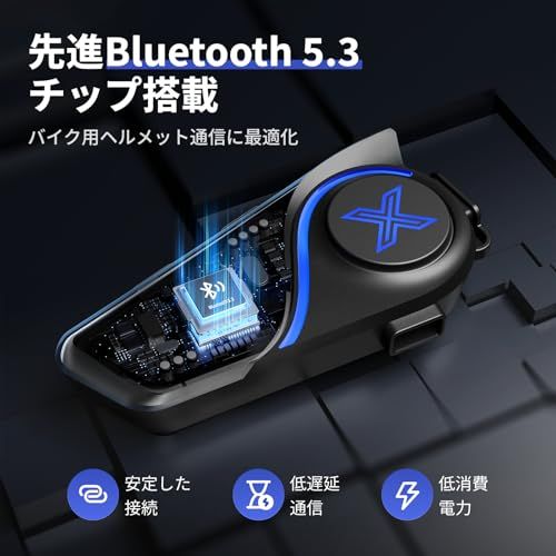 バイク インカム D9【初心者向け・2人同時通話が簡単】ワンタッチ接続 ヘルメット用インカム 24H連続使用 音楽ながら通話 自動通信回復 Hi-Fi音質 防水 他社接続可能 Bluetooth5.3 DSP&CVCノイズキャンセリング 技適 cf2f1396 バイク インカム D9【初心者向け・2人同時通話が簡単】ワンタッチ接続 ヘルメット用インカム 24H連続使用 音楽ながら通話 自動通信回復 Hi-Fi音質 防水 他社接続可能 Bluetooth5.3 DSP&CVCノイズキャンセリング 技適 cf2f1396