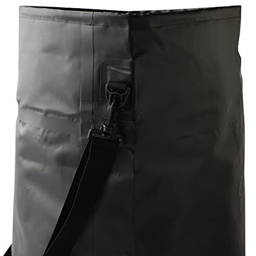 Beach Access サーファーズ 大容量 ポータブル ウェットバッグ 50L 折り畳み ウェットバケツ (サーフィン 釣り ダイビング キャンプなど多目的に利用できるアウトドアバケツ) ブラックma 56573784