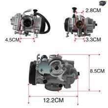 ヤマハ YBR125 YB125 YBR 125 YB 125 XTZ125 XTZ 125 用ダブルラインキャブレター付きオートバイエンジンキャブレター